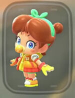 Mario Kart World - Traje Bebé Daisy Trotamundos