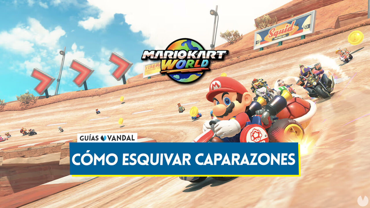 Mario Kart World: Cmo esquivar y bloquear caparazones fcilmente - Mario Kart World