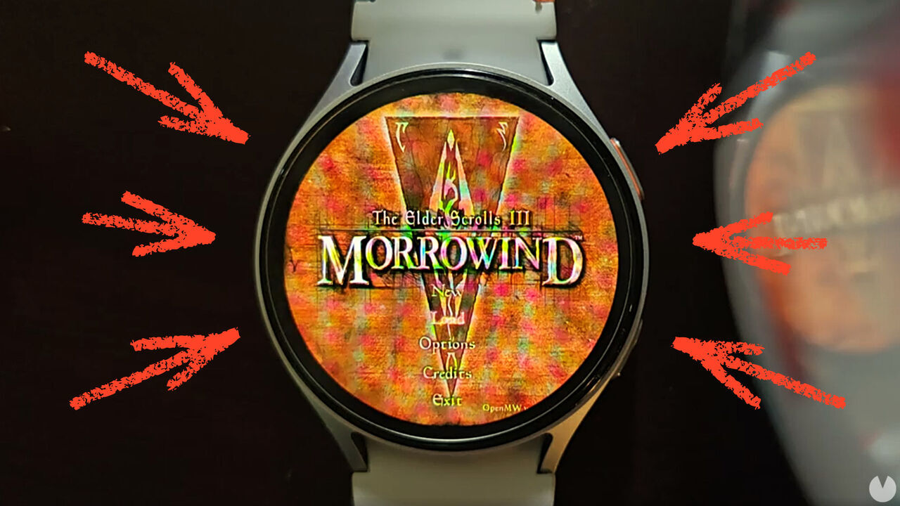 'La forma más absurda de jugar a Elder Scrolls': Logra hacer funcionar Morrowind en un Galaxy Watch 7