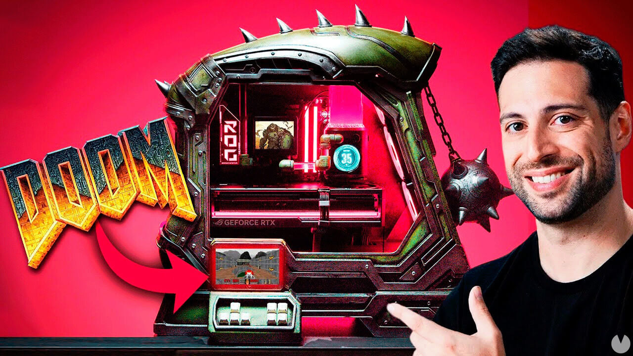 ¿Cómo sería un PC gaming para el Doom Slayer? Nate Gentile nos lo muestra... ¡y tiene una sorpresa!