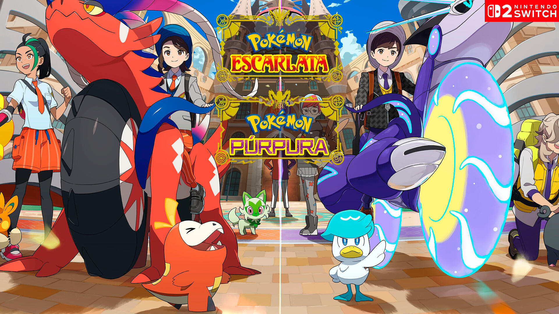 Pokmon Escarlata y Prpura