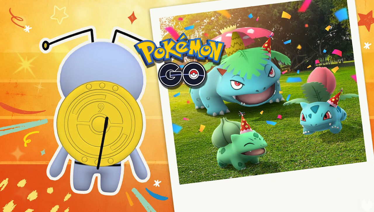 Pokémon GO está de celebración: El 9º aniversario nos trae a Jirachi y Gimmighoul shiny, entre más bonus