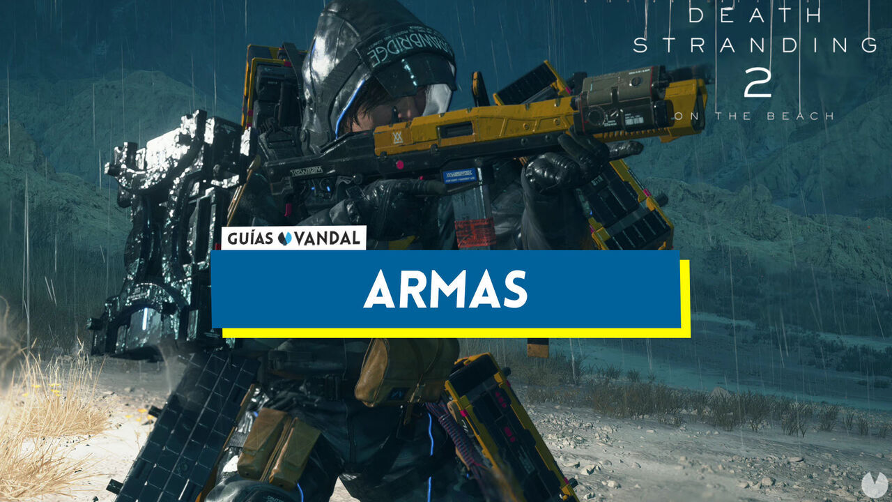 Todas las armas en Death Stranding 2 y cmo conseguirlas - Death Stranding 2
