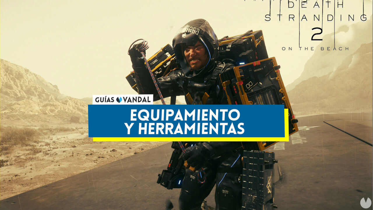 Death Stranding 2: todos los objetos de equipacin y herramientas - Death Stranding 2