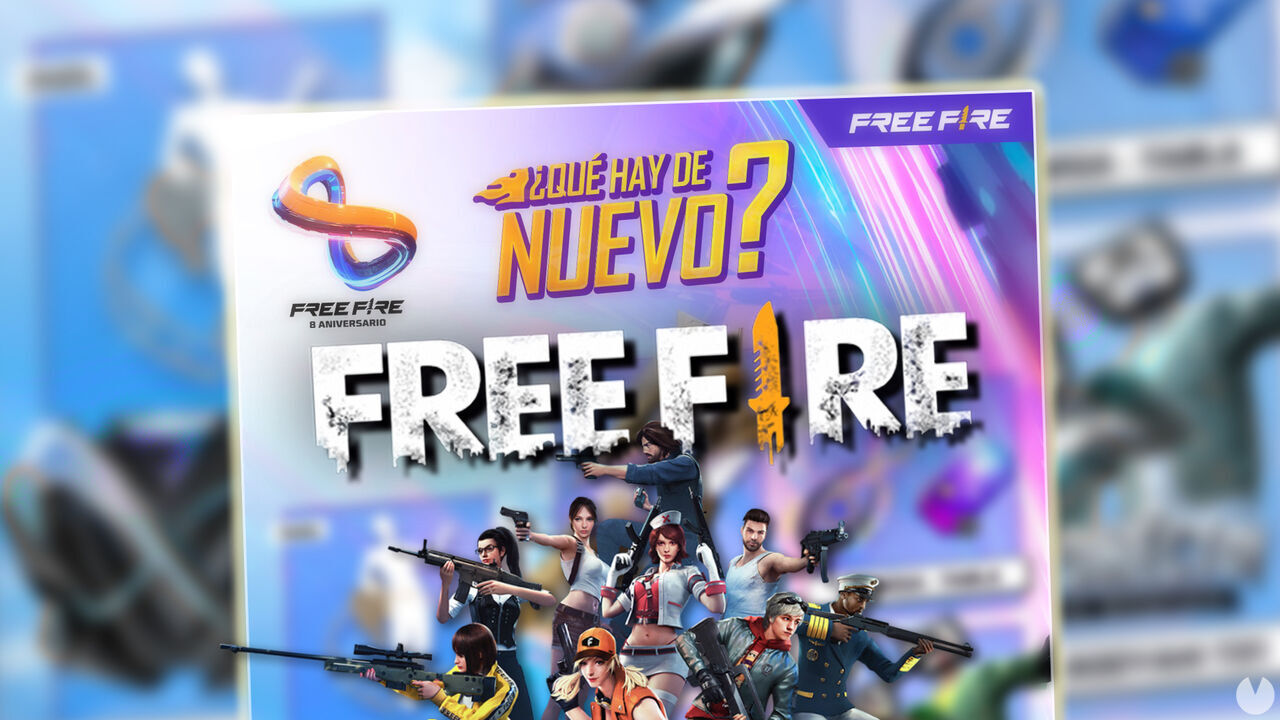 FREE FIRE MAX | Agenda semanal del 25 de junio al 1 de julio: P90 evolutiva y skins del 8º aniversario