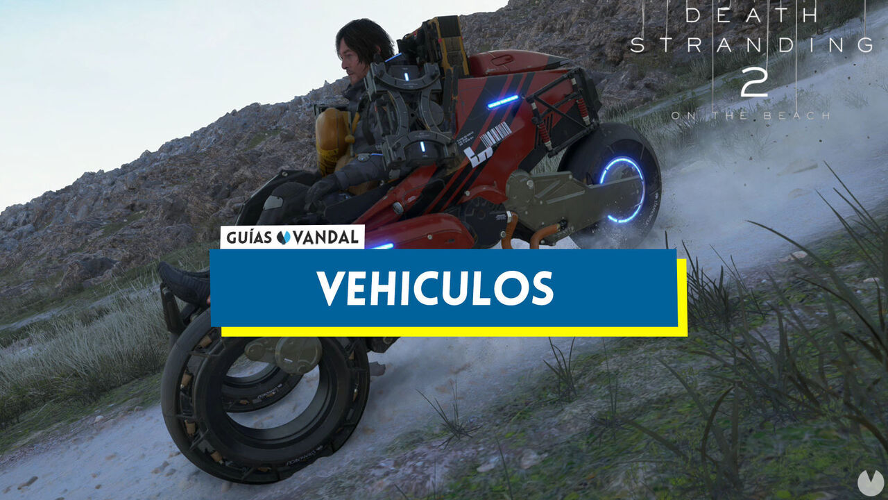 Todos los vehculos en Death Stranding 2 y cmo conseguirlos - Death Stranding 2