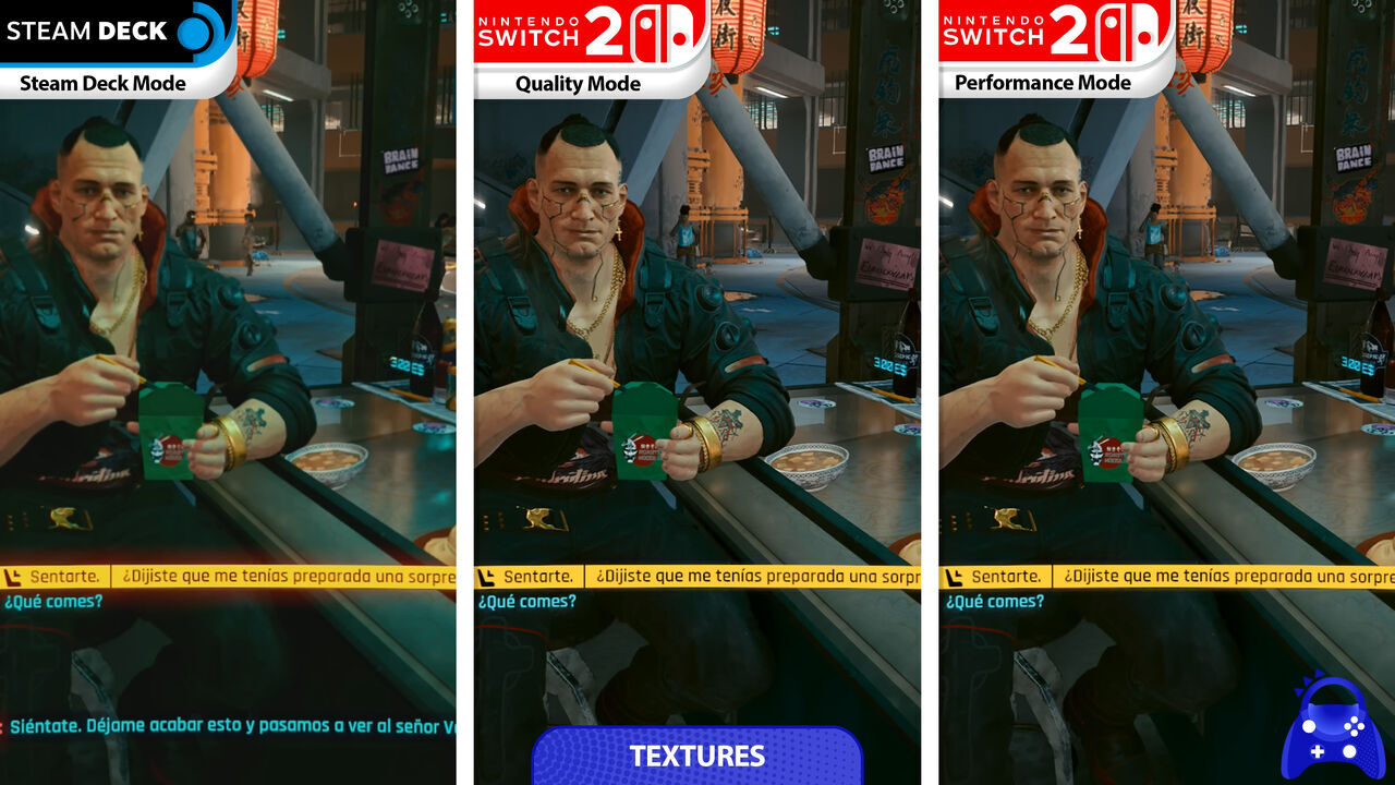 Comparan Switch 2 con Steam Deck: ¿En cuál se ve mejor el exigente Cyberpunk 2077?. Noticias en tiempo real