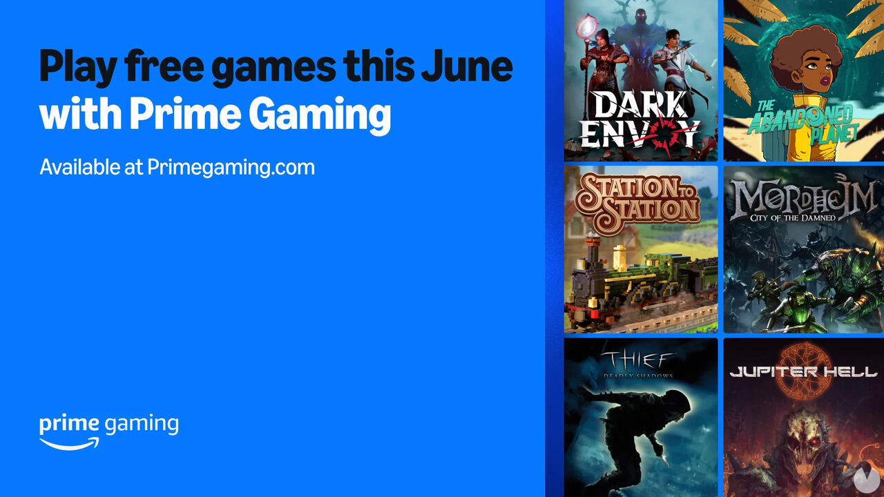Prime Gaming regala 9 juegos para PC en junio de 2025 y los primeros ya están disponibles. Noticias en tiempo real