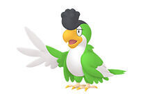 Pokémon GO - Pokémon de Paldea de la Generación 9: Squawkabilly Plumaje verde