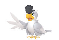 Pokémon GO - Pokémon de Paldea de la Generación 9: Squawkabilly Plumaje blanco