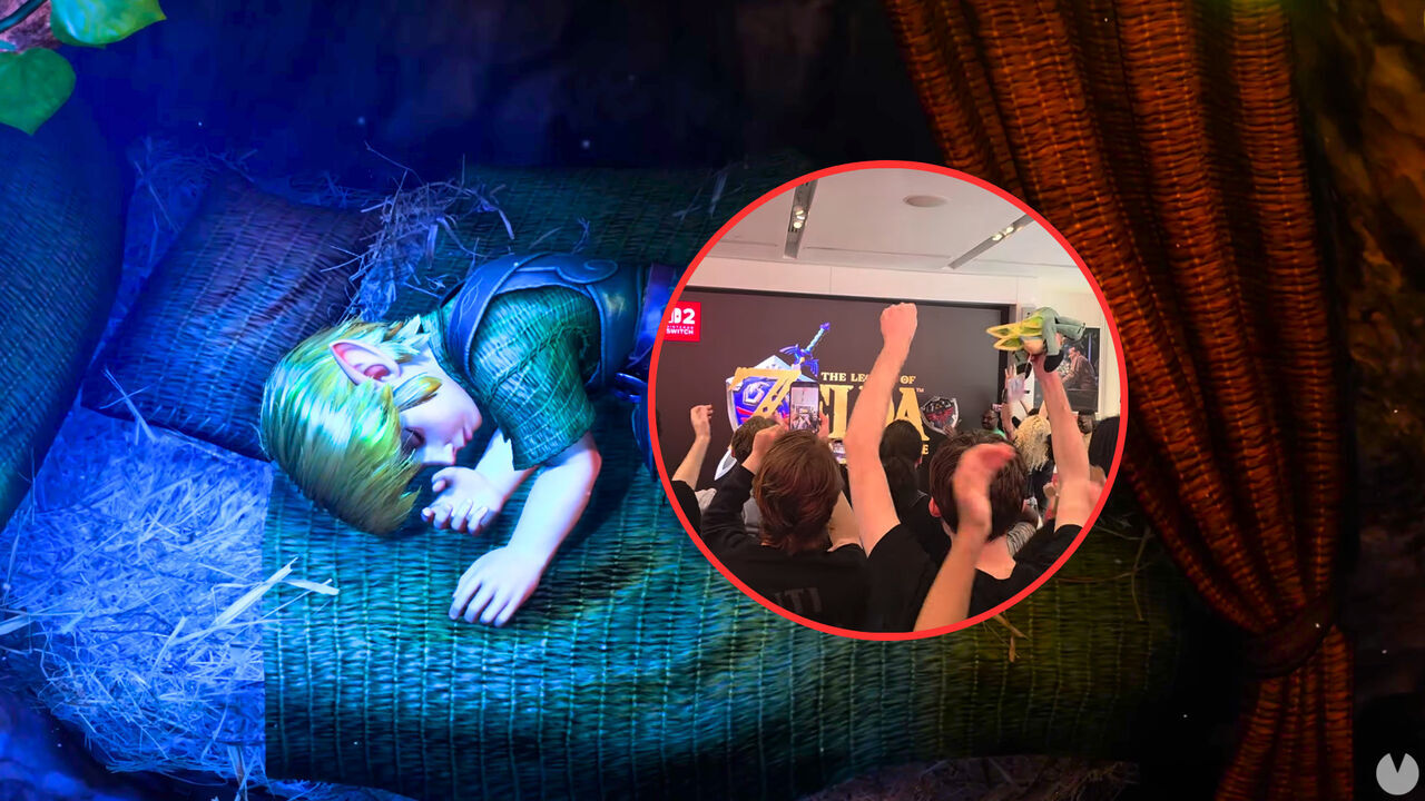 Locura en la tienda Nintendo: así fue la reacción por el anuncio del remake de Zelda Ocarina of Time