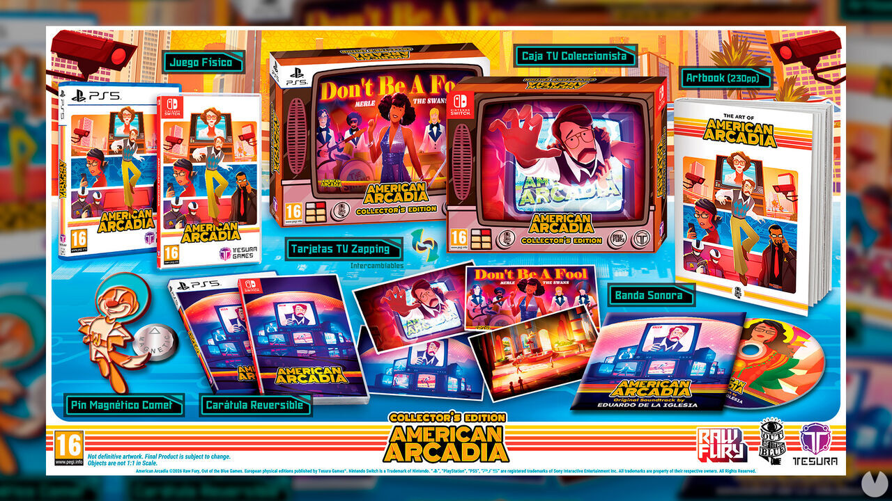 American Arcadia, la genial aventura desarrollada en España, confirma edición física en PS5 y Switch