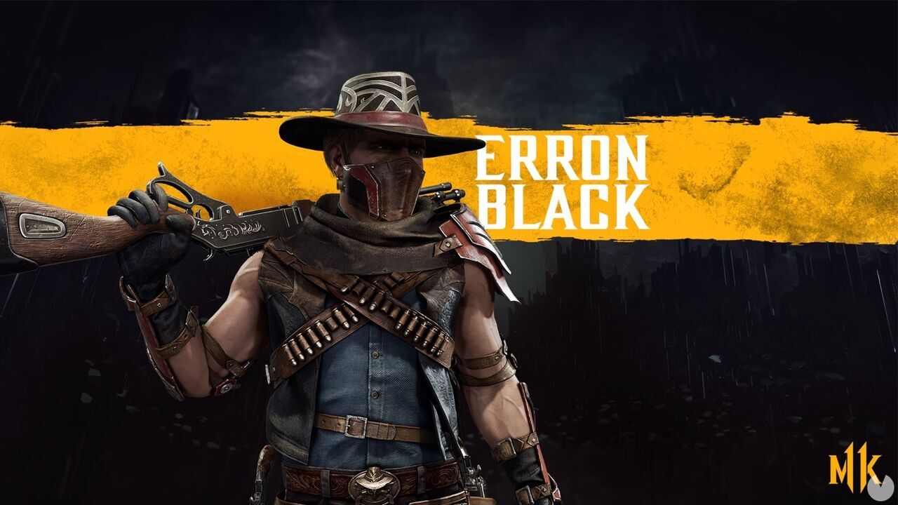 Mortal Kombat 11 Ultimate - Fatalities, Erron Black character profile