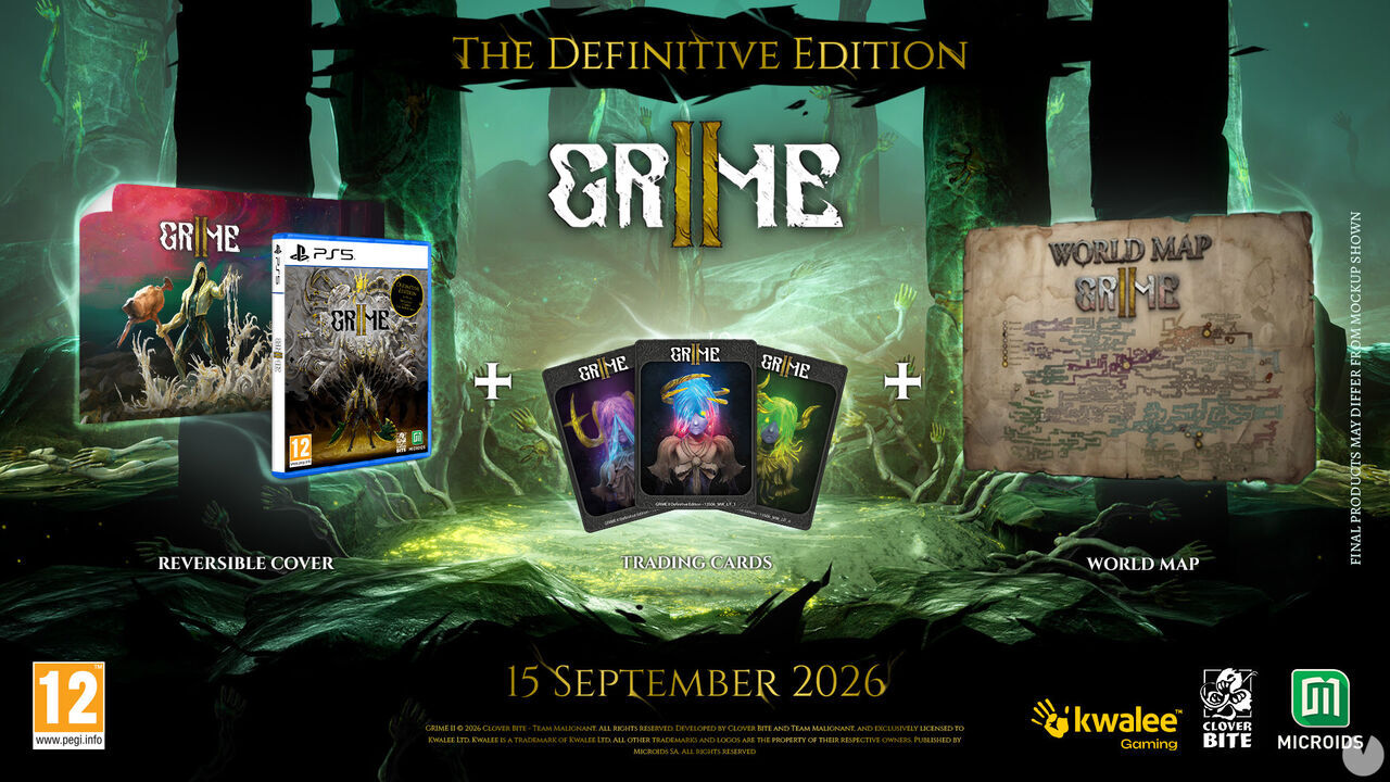 El genial metroidvania GRIME 2 tendrá edición física en PS5 y Xbox Series con extras para coleccionistas