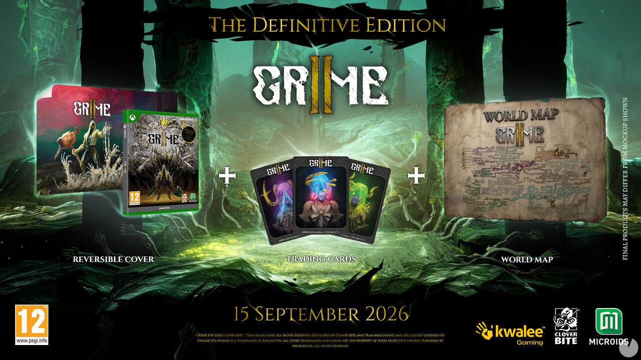 El genial metroidvania GRIME 2 tendrá edición física en PS5 y Xbox Series con extras para coleccionistas