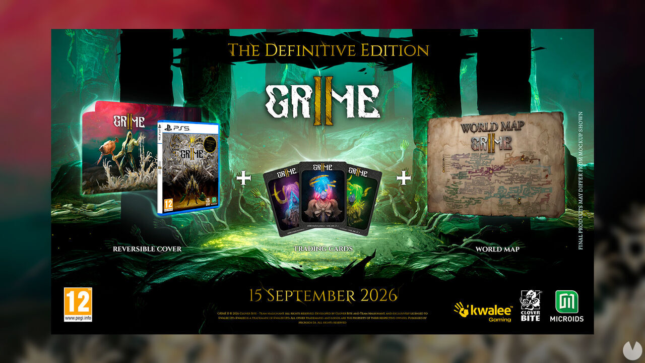 El genial metroidvania GRIME 2 tendrá edición física en PS5 y Xbox Series con extras para coleccionistas