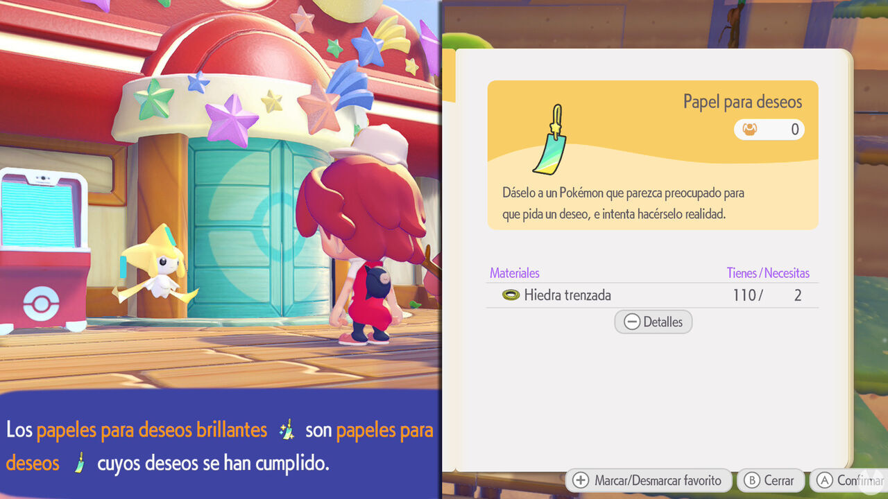 Pok�mon Pokopia - How to craft Wish Notes during the Wish Upon a Jirachi event