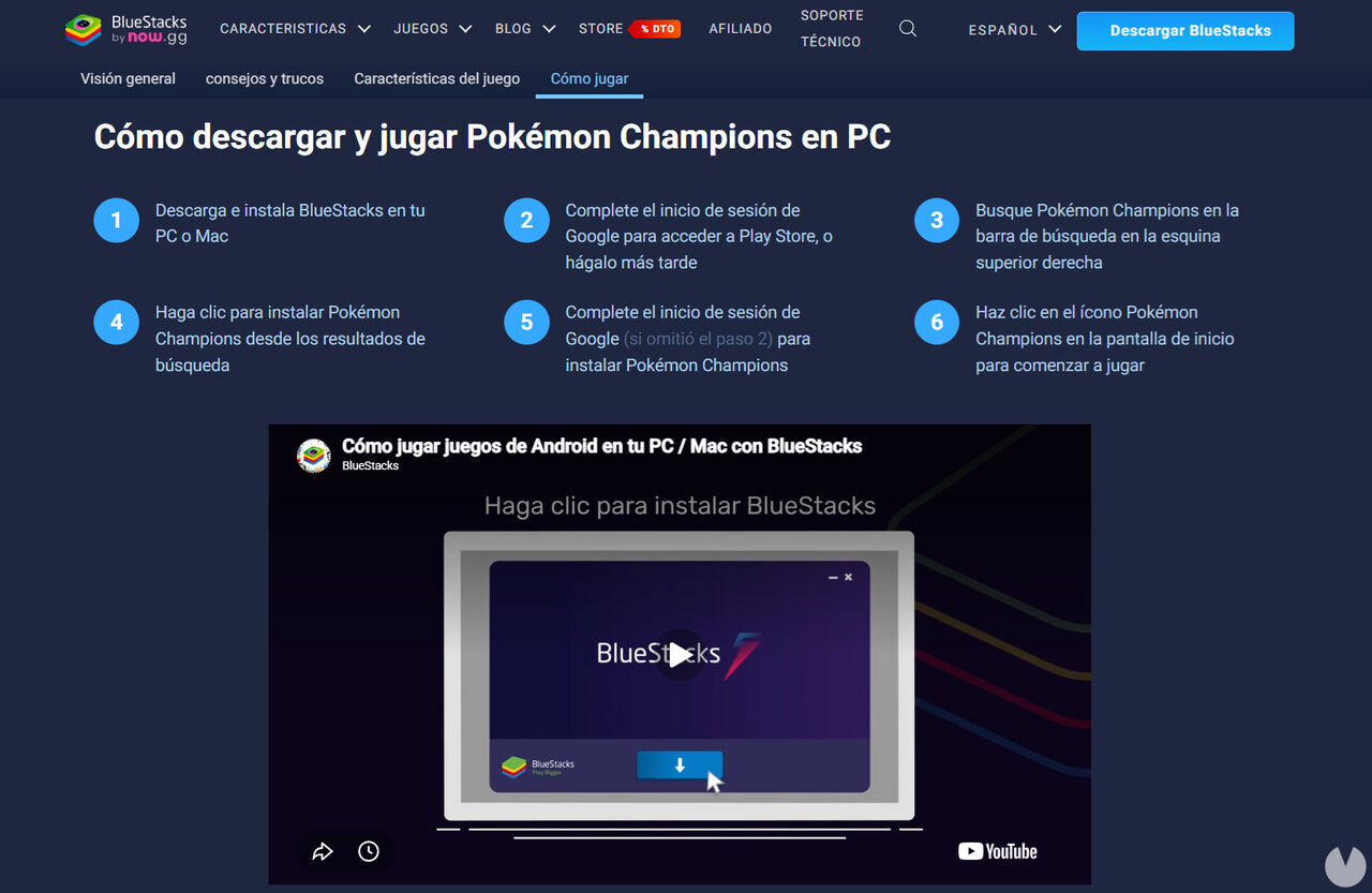 How to download the BlueStacks emulator for free and play Pok�mon Champions on PC