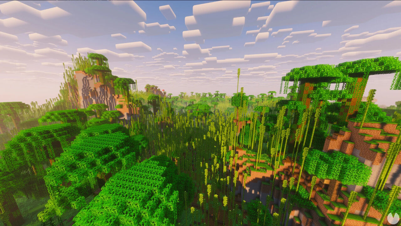 Best Minecraft seeds - Bamboo Jungle