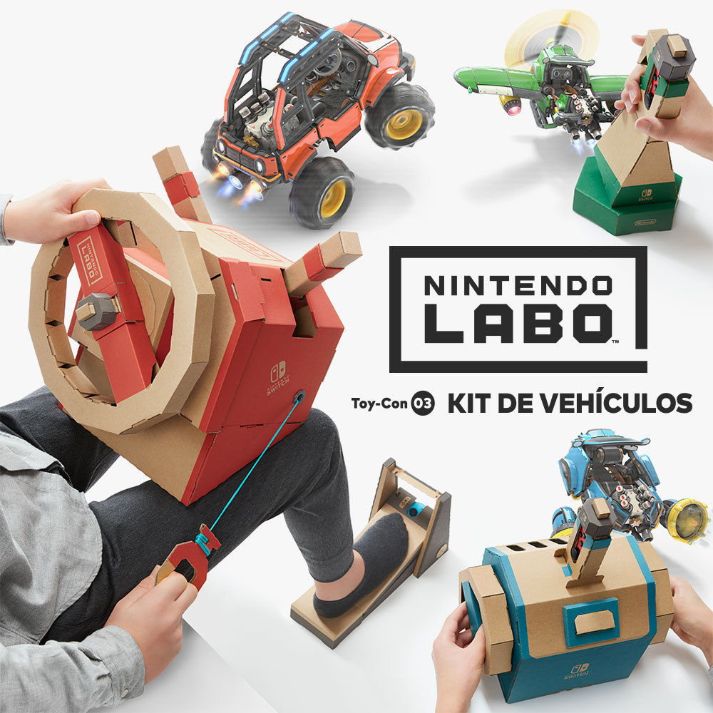 Escrutinio Inspiración ANTES DE CRISTO. Nintendo Labo Toy-Con 03 - Kit de vehículos - Videojuego (Switch) - Vandal