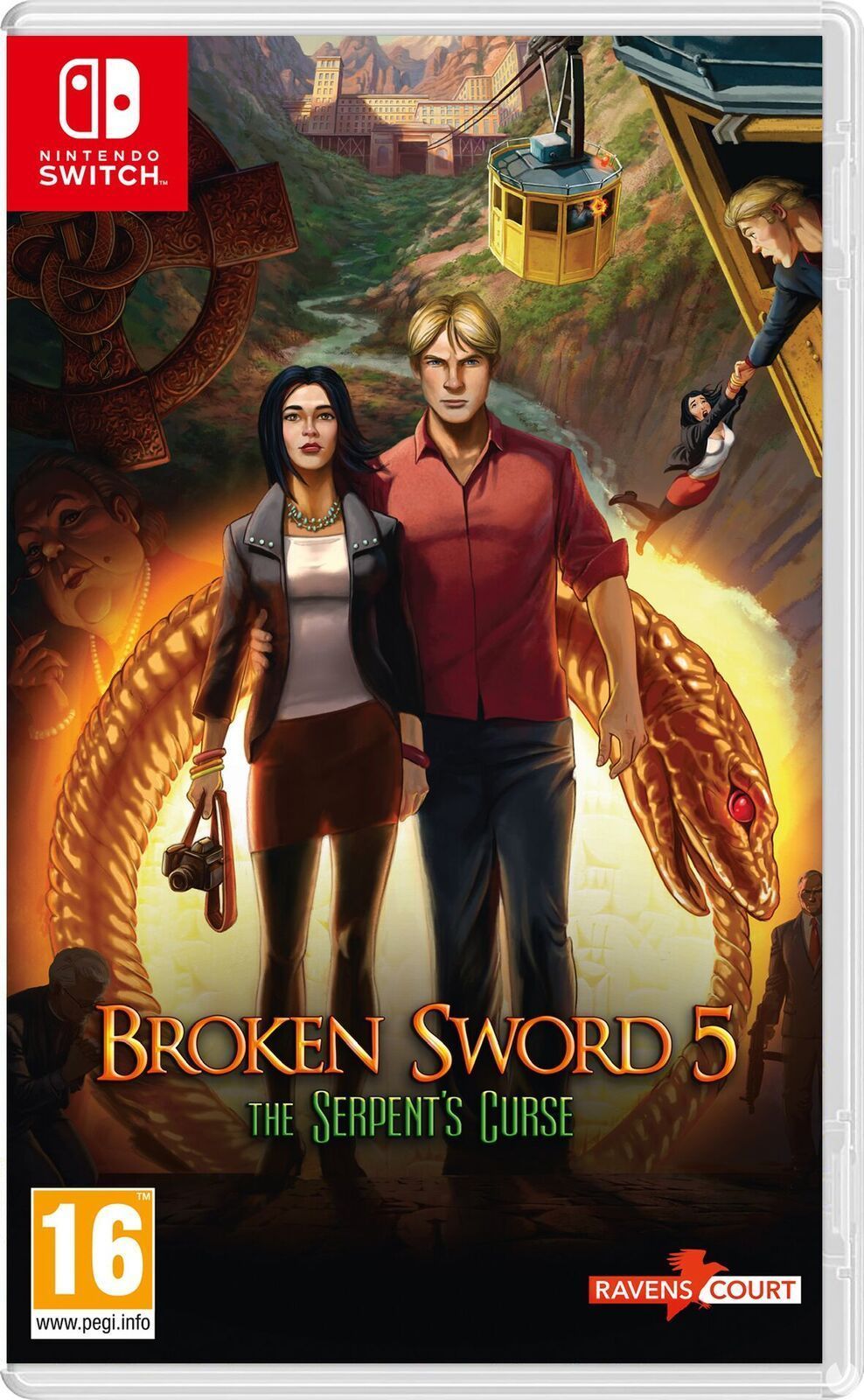 Broken Sword 5: La maldición de la serpiente llegará a Nintendo Switch