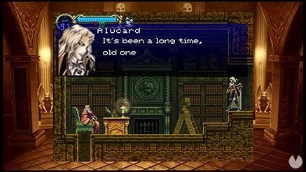 Konami shows the graphics options of Castlevania Requiem