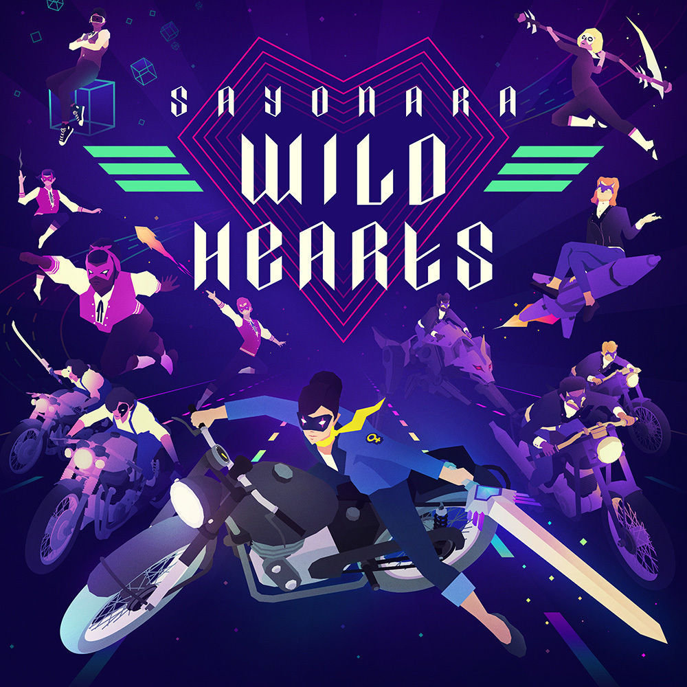 sayonara wild hearts album arcade mode