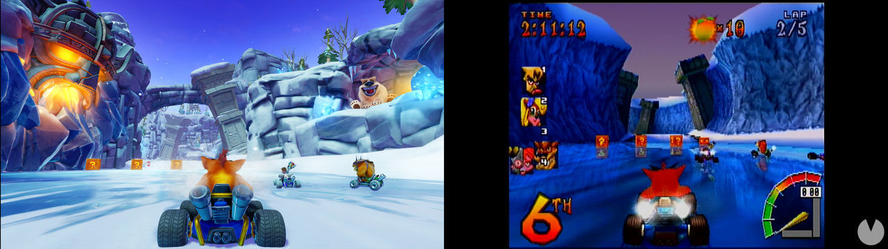 Primeros gameplay de Crash Team Racing Nitro-Fueled