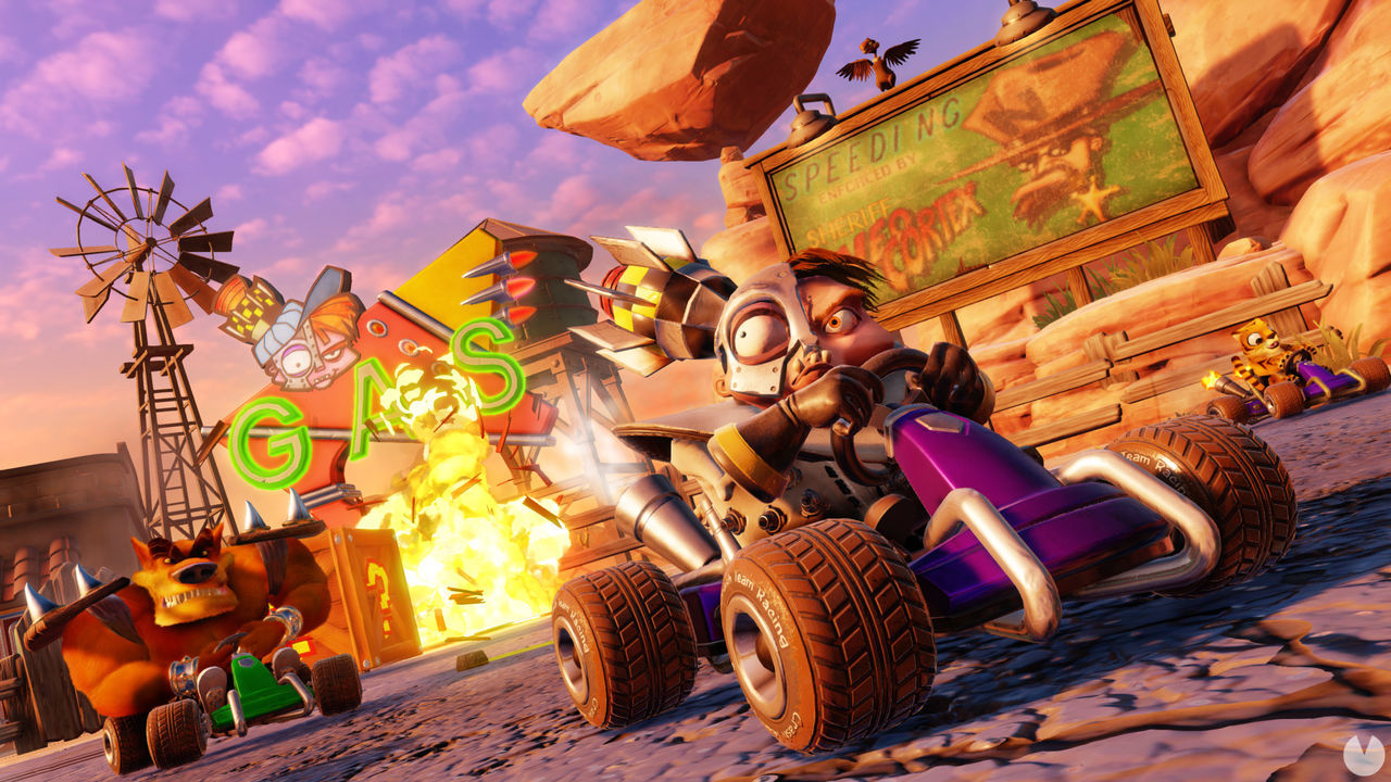 Primeros gameplay de Crash Team Racing Nitro-Fueled