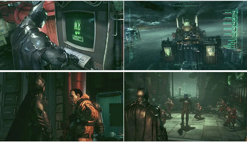 Parte 1: Ace Chemicals Batman: Arkham Knight - Guía