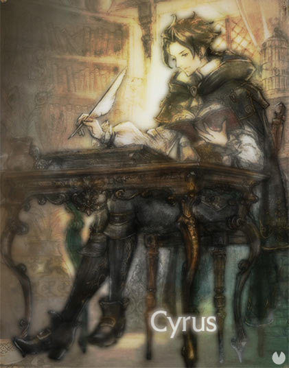 Octopath Traveler, OT, Octopath, Personajes, Cyrus