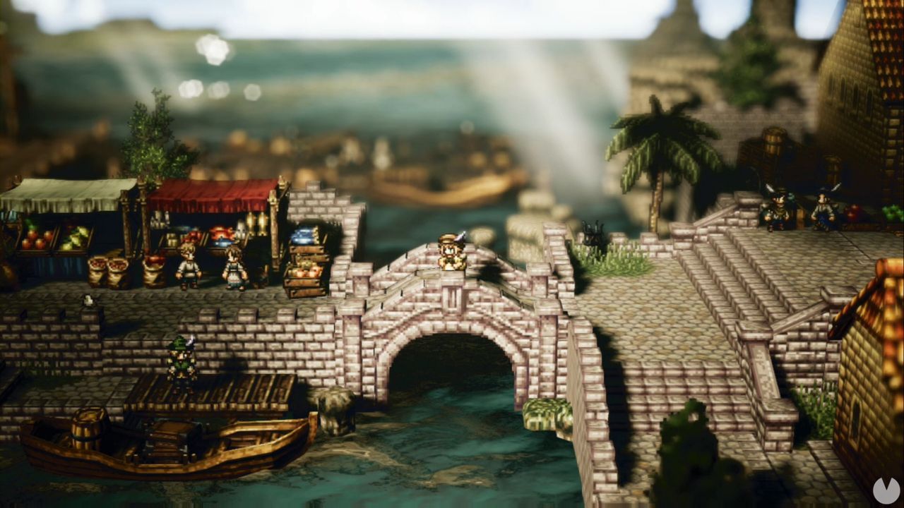 Captulo 1 - Tressa en Octopath Traveler - Octopath Traveler