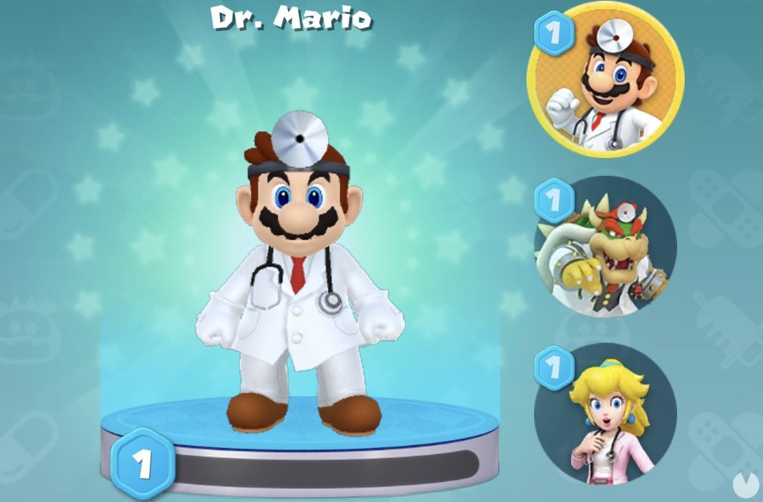 Dr. Mario World: Cmo conseguir a ms personajes o doctores - Dr. Mario World