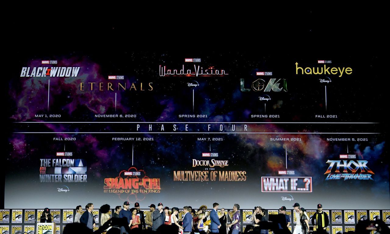 Marvel presenta todas las nuevas películas y series de la