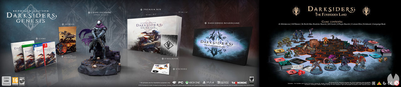 Darksiders Genesis presents two special editions, one of which almost € 400