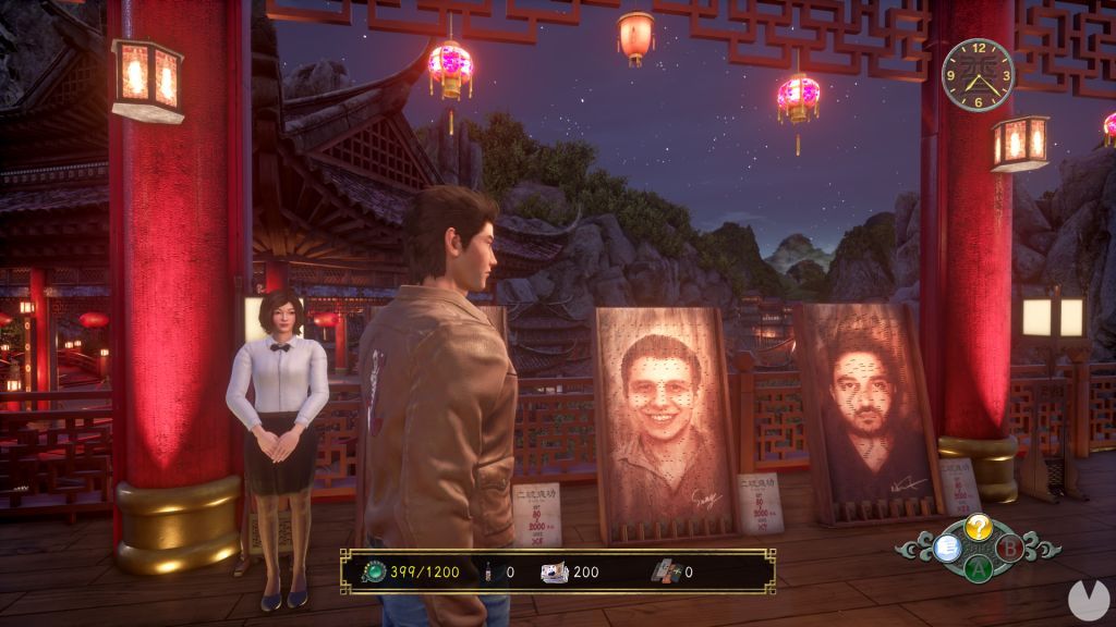 Shenmue III shows the rewards and physical game for the patrons