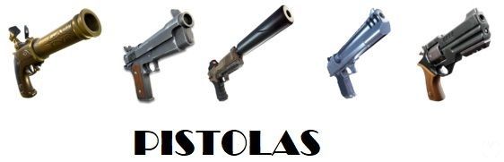 Fortnite - Armas: Pistolas