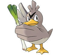 Todos los Pokémon exclusivos de intercambio de la Isla de la Armadura: Farfetch'd