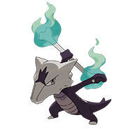 Todos los Pokémon exclusivos de intercambio de la Isla de la Armadura: Marowak de Alola
