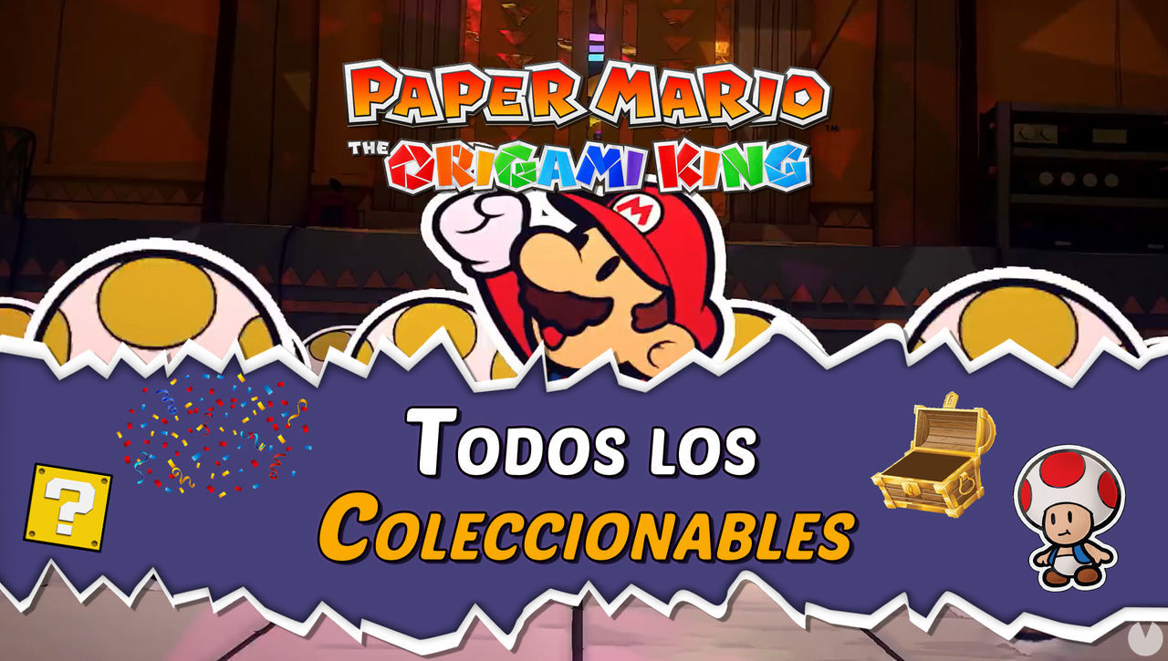 TODOS los coleccionables de Paper Mario: The Origami King y cmo conseguirlos - Paper Mario: The Origami King