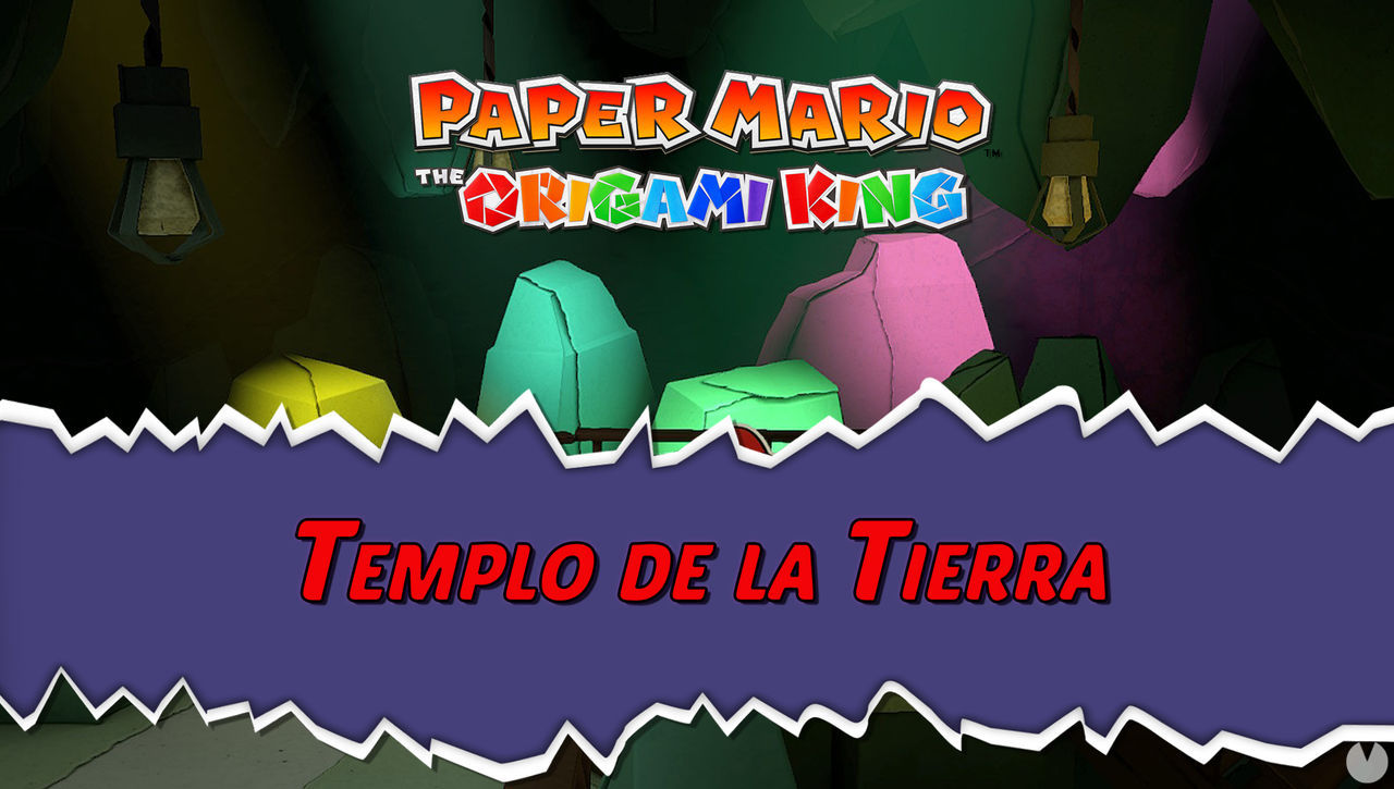 Templo de la Tierra al 100% en Paper Mario: The Origami King - Paper Mario: The Origami King