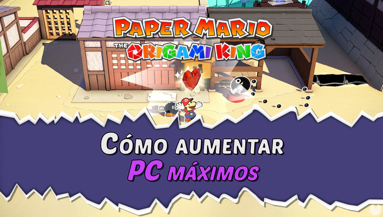 Cmo aumentar el PC mximo en Paper Mario: The Origami King? - Paper Mario: The Origami King