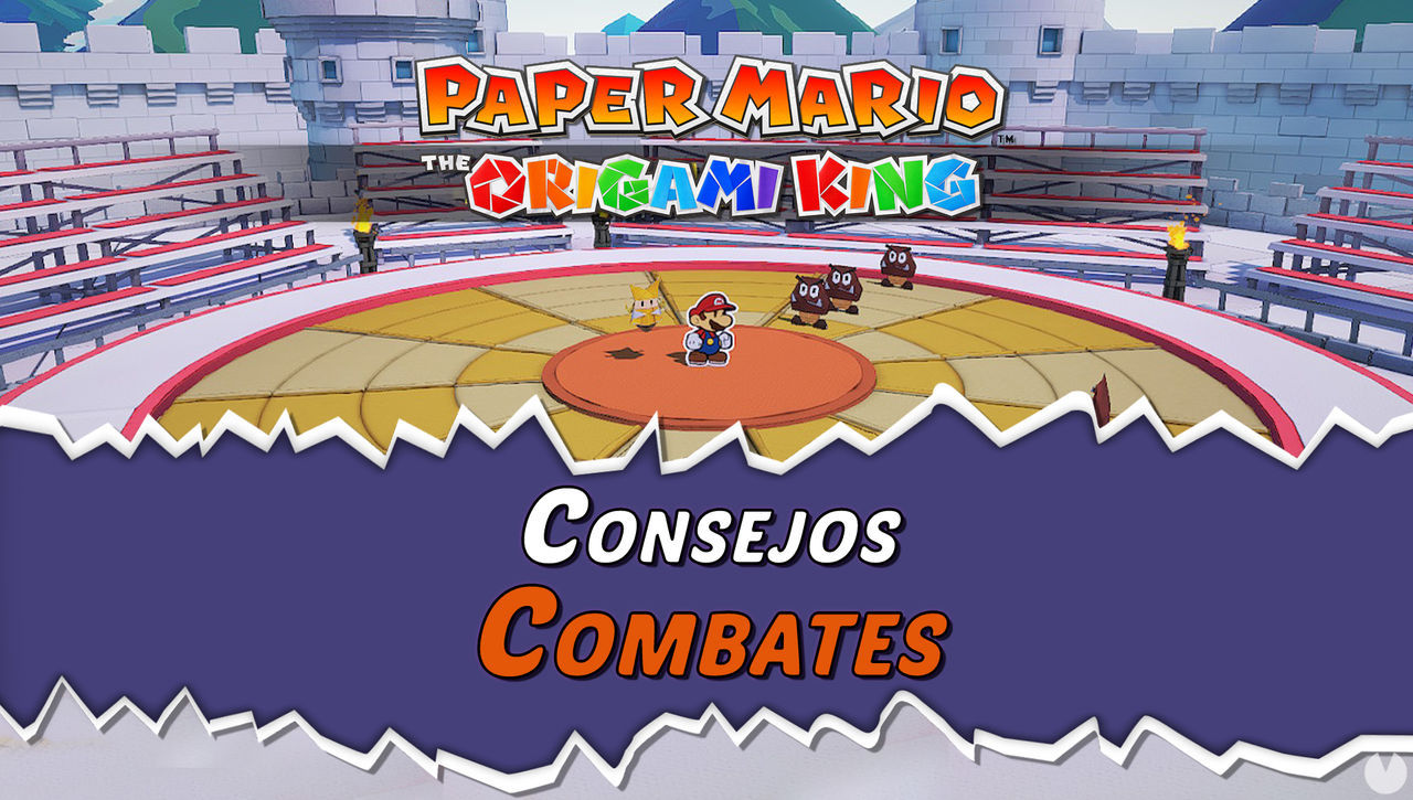 Consejos de combate Paper Mario: The Origami King, trucos y ayudas - Paper Mario: The Origami King