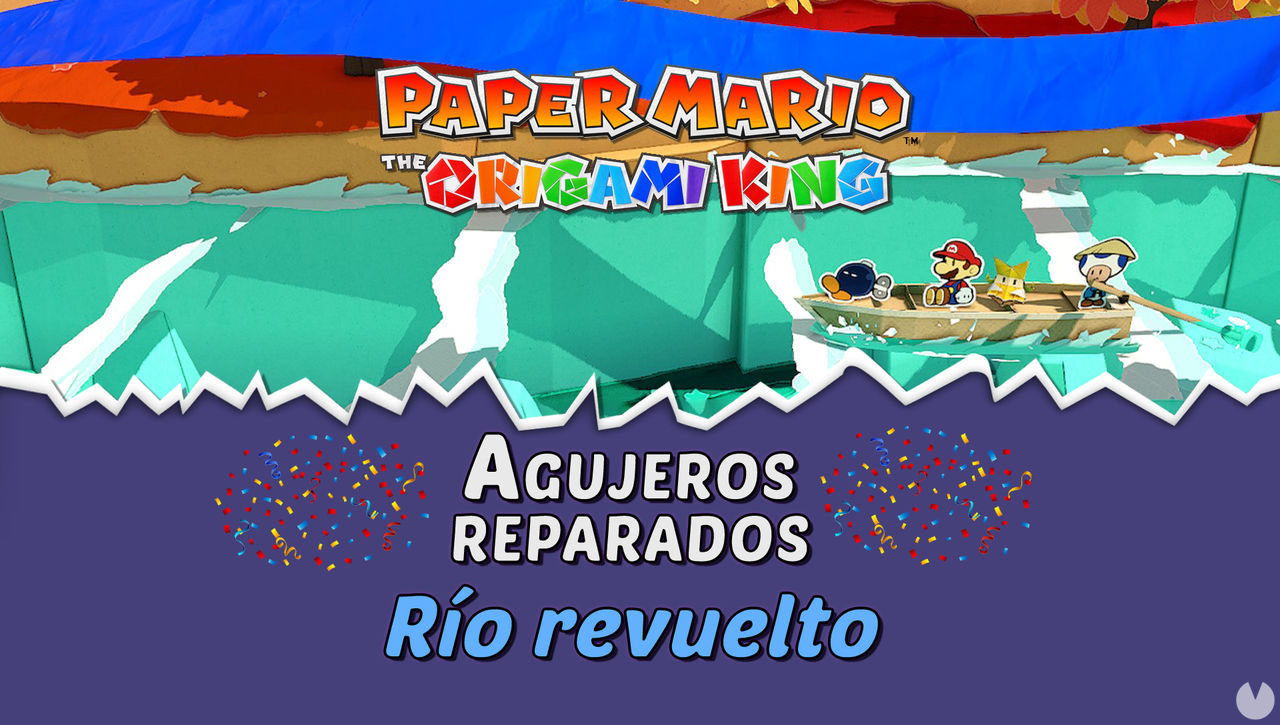 TODOS los agujeros en Ro revuelto de Paper Mario The Origami King - Paper Mario: The Origami King