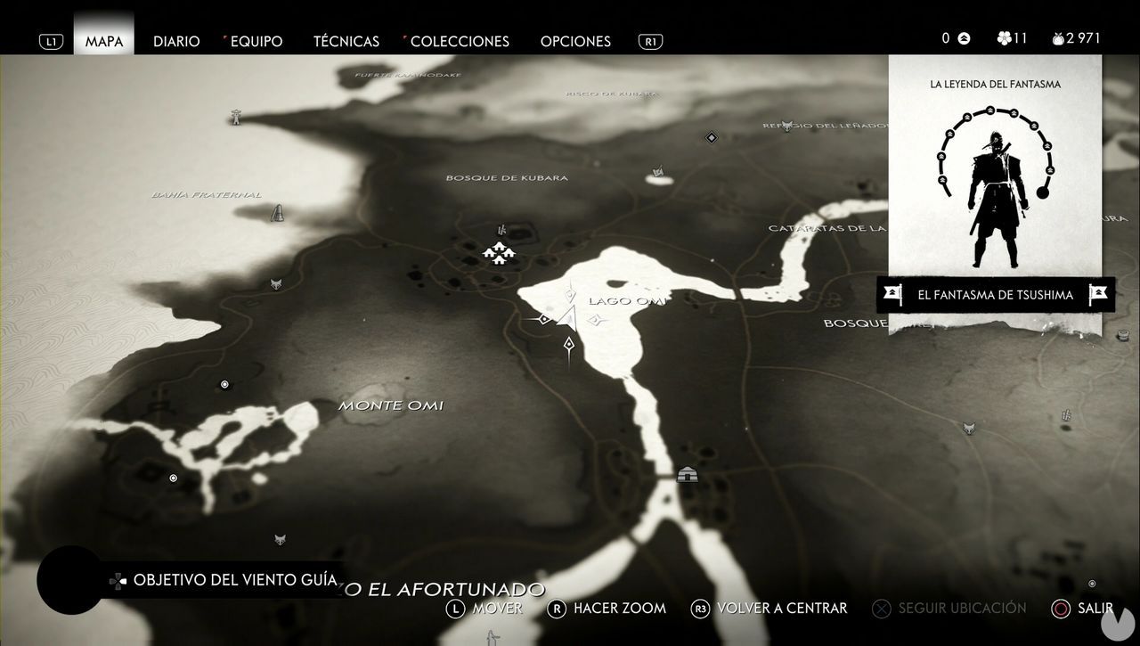 Santuarios ocultos en Ghost of Tsushima ubicación y para qué sirven