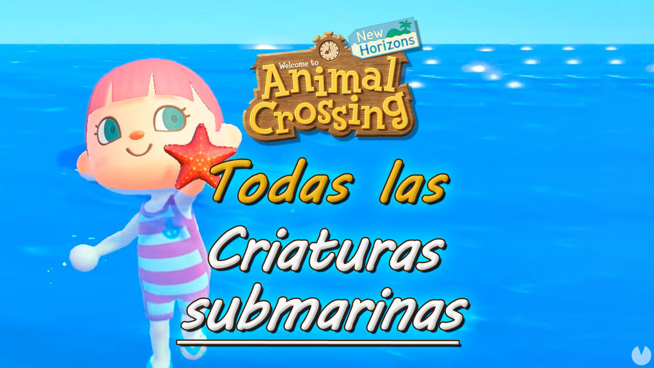 Criaturas submarinas en Animal Crossing New Horizons: precio y cmo conseguirlas - Animal Crossing: New Horizons