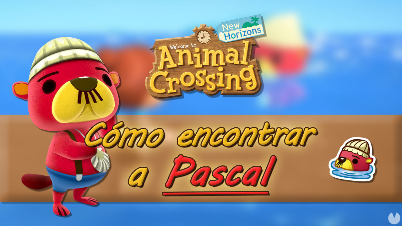 Encontrar a Pascal y conseguir sus recetas en Animal Crossing: New Horizons - Animal Crossing: New Horizons