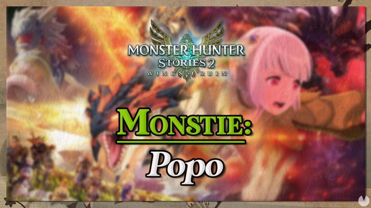 Popo en Monster Hunter Stories 2: cmo cazarlo y recompensas - Monster Hunter Stories 2: Wings of Ruin