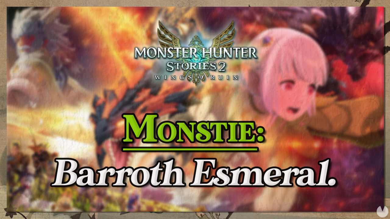 Barroth Esmeral. en Monster Hunter Stories 2: cmo cazarlo y recompensas - Monster Hunter Stories 2: Wings of Ruin