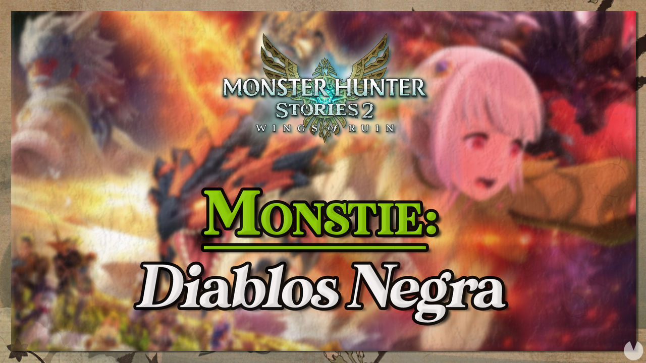 Diablos Negra en Monster Hunter Stories 2: cmo cazarlo y recompensas - Monster Hunter Stories 2: Wings of Ruin